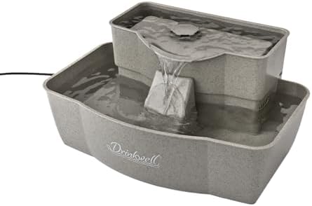 PetSafe Drinkwell Multi-Tier Pet Fountain, Cats & Dogs, Large by PetSafe