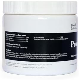 Probiotic and Prebiotic Powder for Dogs - Diarrhea Treatment and Gas Relief Supplement - Immune Health and Digestive Supplies - Stool Hardener Support for Pets - Image 4