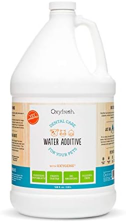 Oxyfresh Premium Pet Dental Care Solution Pet Water Additive – No Brushing by Oxyfresh