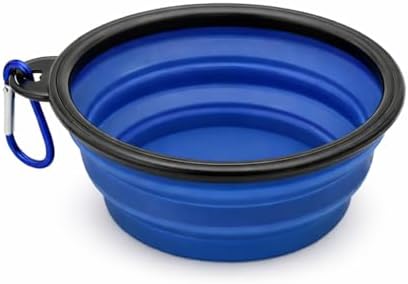 Cutie's PetBox Collapsible Travel Water & Food Bowl for Dogs and Cats, Small Size 12oz by CutiesPetBox