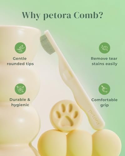 Petora BRUSH ON ME Facial & Eye Comb for Dogs & Cats - Image 2