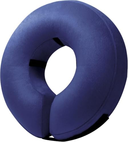 BENCMATE Inflatable Dog Cone Collar Alternative After Surgery XXLarge by BENCMATE