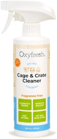 Oxyfresh Pemium Crate & Cage Cleaner – Safe, Bleach Free & Works Instantly by Oxyfresh