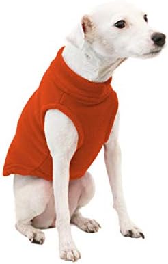 Gooby Stretch Fleece Vest Dog Sweater, Pumpkin, 2X-Large - Image 4