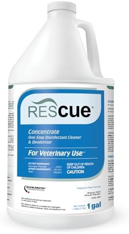 REScue Disinfection Concentrate – Vet Offices, Pet Surfaces – 1 Gallon by REScue