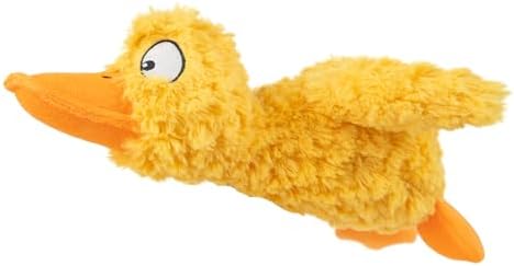 Best Pet Supplies Squeaky Plush Dog Toy - Ducky Doodle, Medium by BestPetSuppliesLLC