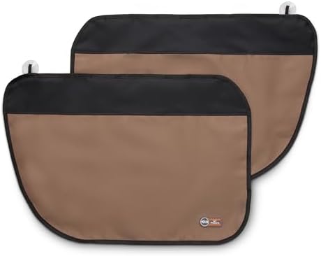 K&H Car Door Protector for Dogs, 2 Pack - 27x19in Tan by KHPetProducts