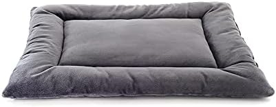 Pet Dreams Dog Crate Bed -ORIGINAL Kennel Mat since 1999- UNIQUE Reversible Portable & Washable Pad that NEVER Bunches! Soft Comfortable Sleeping Cushion, Cat Couch Bedding, Puppy House/Cage Supplies by PetDreams