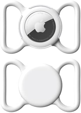 Waterproof AirTag Holder for Dog Collar, Soft Slide-On Dog AirTag Holder by WhoseID