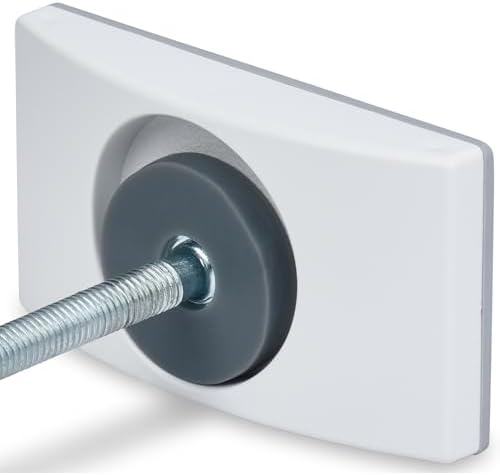 Wall Nanny - Baby Gate Wall Protector (Made in USA) Protects Walls and Doorways from Pet Gates - for Pressure Mounted Indoor Safety Baby Gates - White by WallNanny