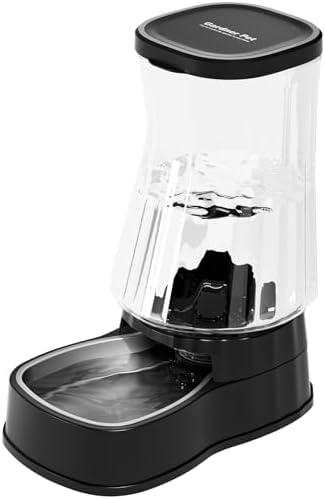 Automatic Dog Water Dispenser, Stainless Steel Bowls Feeder, 100% BPA-Free by GardnerPet