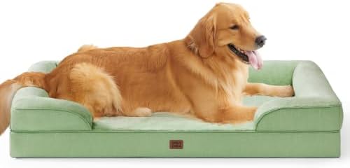 EHEYCIGA Orthopedic Extra Large Dog Bed, Waterproof Washable XL Pet Bed 44" by EHEYCIGA