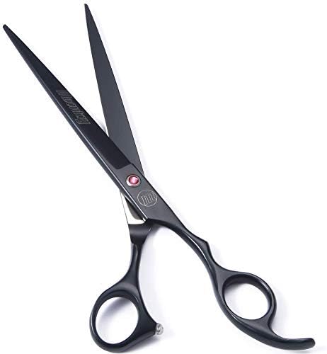Professional Dog Grooming Scissors Set, 7 Inch/8 Inch Pet Grooming Scissors Chunkers Shears for Dog, Curved Dog Grooming Scissors, Thinning Shears for Dog with Grooming Comb - Image 2