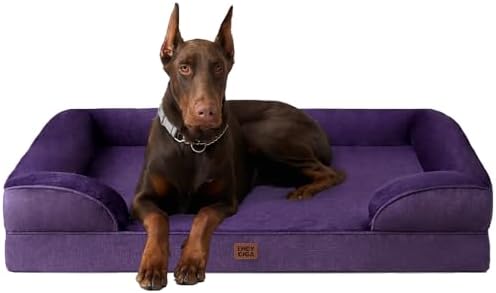 EHEYCIGA Orthopedic XXL Dog Bed, Waterproof Washable XL Big Pet Bed 52" by EHEYCIGA