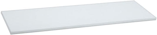 Organized Living 7313124811 freedomRail Wood Shelf, 48-inch x 12-inch - White by OrganizedLiving