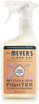 Mrs. MEYER'S CLEAN DAY Pet Stain & Odor Fighter, Orange Blossom Scent, 16oz by MrsMeyers