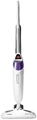 BISSELL PowerFresh Pet Steam Mop 19404 Hard Floor Steamer with Odor‑Eliminating Scent Discs, Easy Scrubber for Tough Messes, 2 Steam Levels, Sanitizes by BISSELL