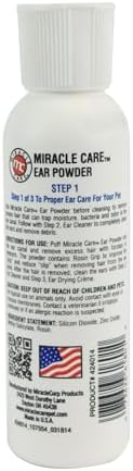Miracle Care Ear Powder for Dogs and Cats, 12 Grams - Image 2