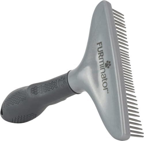 FURminator Grooming Rake Tool for Dogs & Cats With Thick Coats, Standard (Pack of 12) by FURminator