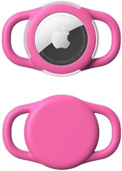 Waterproof AirTag Holder for Dog Collar, Soft Slide-On Dog AirTag Holder by WhoseID