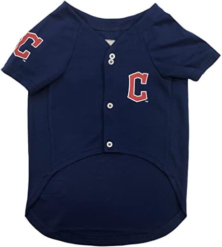 Official MLB Cleveland Guardians Pet Jersey for Dogs & Cats, Size Medium - Stylish Baseball Jersey for Your Furry Fan- Show Off Team Spirit with The Perfect Fan Apparel Gear for Pet, Dog & Cat - Image 2