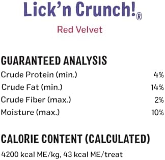 Three Dog Bakery Red Velvet Valentine's Day Lick'n Crunch 13 oz - Image 6