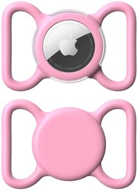 Waterproof AirTag Holder for Dog Collar, Soft Slide-On Dog AirTag Holder by WhoseID