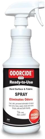 Odorcide Odor Eliminator Soaker: Odor Eliminator for Strong Odor on Carpets, Hardwood & More - Smoke, Sweat & Pet Odor Eliminator for Home w/Non-Enzymatic Formula, 32 oz by Odorcide