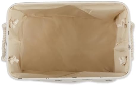 Bone Dry Pet Storage Collection Paw and Bone Print, Medium Rectangle, 16x10x12, Gray - Image 2