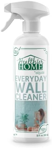 CHOMP! Painted Wall Cleaner Spray, Multipurpose for Walls, Ceilings, and Baseboards, Removes Dirt, Dust, Odor, Stains, Healthier Home 5-Minute CleanWalls 4-in-1, 32 Ounces (Eucalyptus Tranquility) by CHOMPHealthierHome