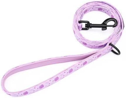 Dog Harness and Leash Set, Adjustable Dog Harness, Dog Leash, No Pull No Choke Puppy Harnesses for Walking Training for Small Medium Pet (Wines, L(Chest 18.5-27.1", Neck 14.5-20.1")) - Image 3