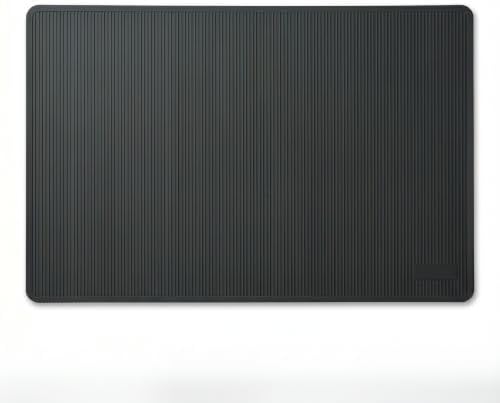 Pet Grooming Table Non-Slip Mat - Padded Mat for at-Home Grooming Dogs and Cats,Bathing Mat for Pets, Diameter：57cm/22.44inch (Black, 75cm/29.5inch) by Phenfor