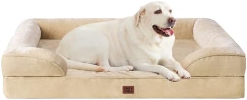 EHEYCIGA Orthopedic XXL Dog Bed, Waterproof Washable XL Big Pet Bed 46" by EHEYCIGA