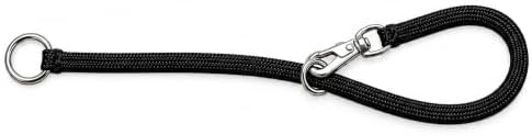 Resco Nylon Dominant Dog Collar for Training and Handling, 18", Black by Resco