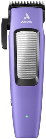 Andis 560017 Easy Clip Cordless II Dog Clipper, 10-Pc Kit, Purple by Andis