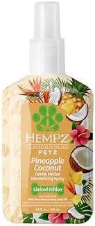 Hempz New Dog Cologne, Tropical Pineapple Coconut, 8.5 oz. by Hempz