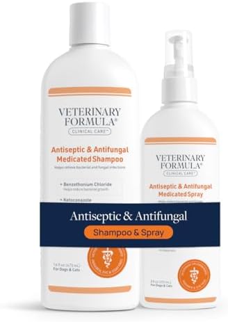 Veterinary Formula Clinical Care Antiseptic & Antifungal Shampoo + Spray by VeterinaryFormula
