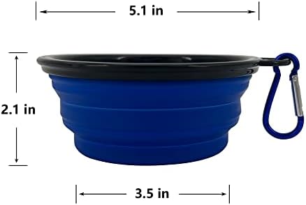 Collapsible Dog Bowl, 10 Pack, Portable, Safe, Reusable, Suitable for Indoor and Outdoor Activities - Image 4