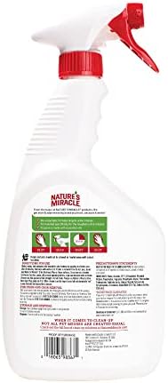 Nature’s Miracle Urine Destroyer Plus Cat,32 Ounces,Unscented,Enzymatic Formula,Ready-to-Use,(Pack of 12) - Image 2