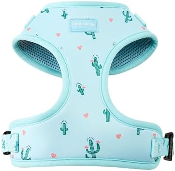 Wagging Tail Premium No Pull Dog Harness - Adjustable, Soft, Cute Dog Vest for Medium, Large & Small Dogs (Cactus, Medium) by TheWaggingTail