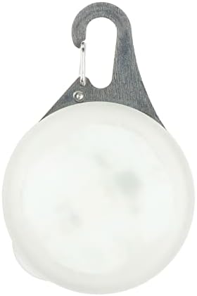 Nite Ize SpotLit XL Rechargeable Collar Light - Disc-O Select - Clip-On Pet Accessory for Nighttime Visibility - Color-Changing LED - Stainless Steel Carabiner Clip - Weather-Resistant - Image 2