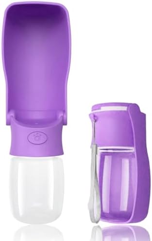 Portable Dog Small Animals Water Bottle for Walking 19 OZ or 12 OZ Pet Water Bottles for Puppy Medium Large Dogs Little Animals Water Dispenser Dog Small Animals Water Bowl by SOICTA