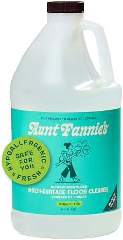 Aunt Fannie's Ultra Concentrated Vinegar Floor Cleaner, Eucalyptus, 64 oz by AuntFannies