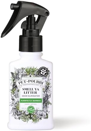 Pet-Pourri Smell Ya Litter Cat Litter Deodorizer Spray, Bamboo 10 Ml by %7EPourri