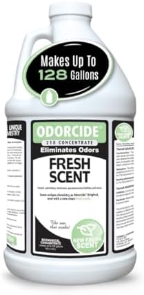 Odorcide Odor Eliminator Concentrate: Odor Eliminator for Strong Odor on Carpets, Hardwood & More - Smoke, Sweat & Pet Odor Eliminator for Home w/Non-Enzymatic Formula, 64 oz by Odorcide