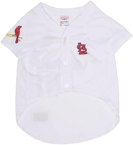 Official MLB St. Louis Cardinals Pet Jersey for Dogs & Cats, Size X-Large - Stylish Baseball Jersey for Your Furry Fan- Show Off Team Spirit with The Perfect Fan Apparel Gear for Pet, Dog & Cat - Image 3