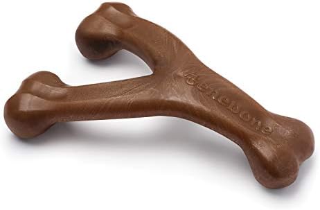 Benebone Wishbone Dog Chew Toy for Aggressive Chewers, Real Peanut, Giant by Benebone