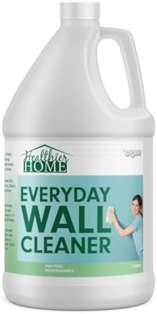CHOMP! Painted Wall Cleaner Spray: Healthier Home 5-Minute CleanWalls 4-in-1 Multipurpose, Ceiling and Baseboard Cleaning - Dirt, Dust, Odor and Stain Remover - 128 Oz (Meadow Breeze) by CHOMPHealthierHome