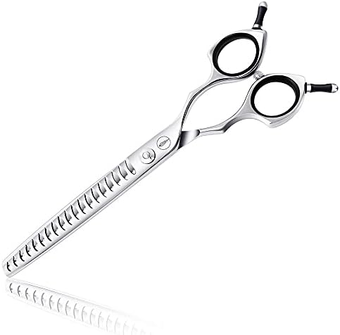 HASHIMOTO Chunkers Dog Grooming Scissors, 7.0 inch, 70% Thinning Rate. by HASHIMOTO