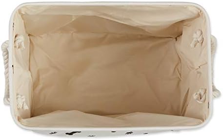 Bone Dry Dog Toy Basket, Rectangle Black Small, Collapsible - Image 2